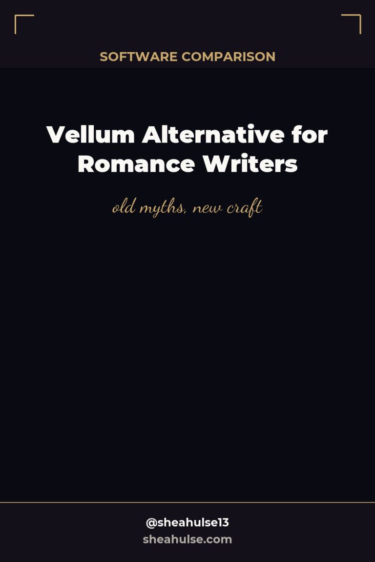 Vellum Alternative for Romance Writers